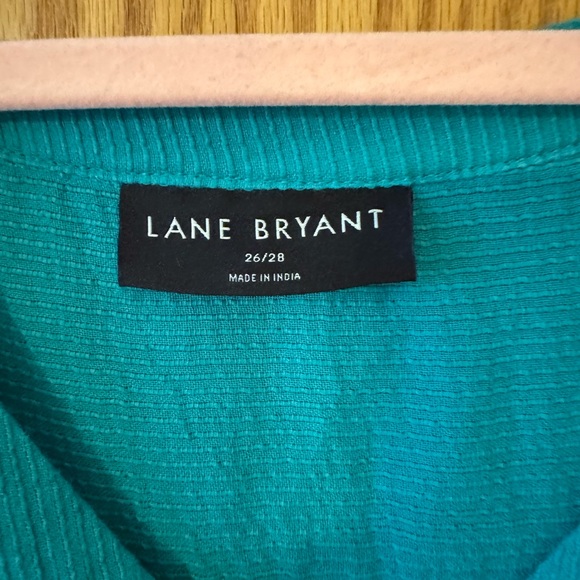 Lane Bryant Teal Women's Top - Picture 2 of 4